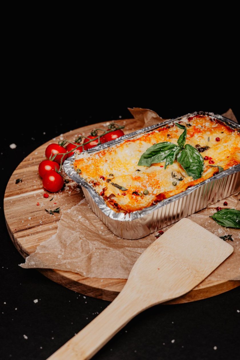 Lazanija su elniena (600 g.)